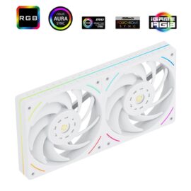 Thermalright TL-UB24W Computer Case Fan 2 IN 1 ARGB 240mm Case Fan - White