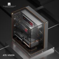 Thermalright TR-A70 Vision ATX Desktop Gaming Case Including 9.16 LCD Black - Image 6
