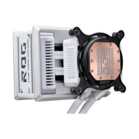 ASUS ROG Ryuo IV SLC 360 ARGB Liquid CPU Cooler 6.67" AMOLED Display 360mm Radiator 3x 120mm MF-12C aRGB Fans 2650 RPM Speed 71.44 CFM Fan Airflow - White - Image 7