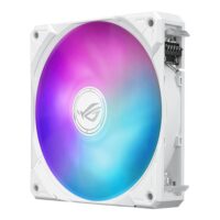 ASUS ROG Ryuo IV SLC 360 ARGB Liquid CPU Cooler 6.67" AMOLED Display 360mm Radiator 3x 120mm MF-12C aRGB Fans 2650 RPM Speed 71.44 CFM Fan Airflow - White - Image 9
