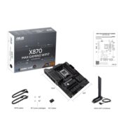 ASUS X870 MAX GAMING WIFI7 AM5 ATX Motherboard AMD X870 Chipset 4x DDR5 DIMM Slots Up to 256GB Max Memory 1x PCIe 5.0 x16 3x M.2 Slots Wi-Fi 7 & Bluetooth v5.4 - Image 8