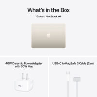 Apple MacBook Air 13" MDHA4 M5 Chip 10-Core 16GB Unified RAM | 512GB SSD Starlight - Image 4