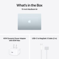 Apple MacBook Air 15" MDVQ4 M5 Chip 10-Core 16GB Unified RAM | 512GB SSD Sky Blue - Image 3