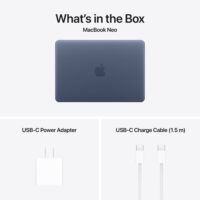 Apple MacBook Neo MHFG4 13" A18 Pro 6-Core Chip 8GB Unified Ram | 512GB SSD Indigo Touch ID - Image 3