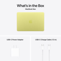 Apple MacBook Neo MHFE4 13" A18 Pro 6-Core Chip 8GB Unified Ram | 512GB SSD Citrus Touch ID - Image 3