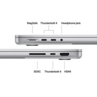 Apple MacBook Pro 14" MDE44 M5 10-Core Chip 16GB Unified RAM | 512GB SSD Silver - Image 4