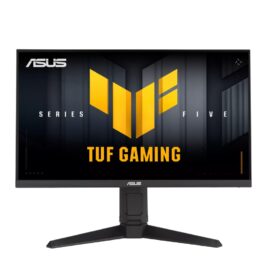 Asus TUF Gaming Series 5 VG259QMRL5A Gaming Monitor 24.5-inch Full HD Fast-IPS Panel 310Hz(OC) 0.3ms G-SYNC® Compatible AMD FreeSync™ Premium ELMB SYNC VESA DisplayHDR™ 400 99% sRGB Height Adjustment DisplayWidget Center Gaming AI