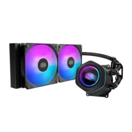 Cooler Master MasterLiquid Core Nex 240 CPU Liquid Cooler - Black