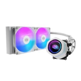 Cooler Master MasterLiquid Core Nex 240 CPU Liquid Cooler - White