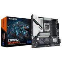 GIGABYTE Z890M Gaming X Micro ATX LGA 1851 Motherboard, Intel Z890 Chipset, 4x DDR5 DIMM Slots, Up to 256GB Max Memory, 1x PCIe 5.0 x16 Slot & 3x M.2 Slots