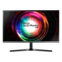 Samsung 750 Series U28H750 28" Ultra HD 3840 x 2160 4K Resolution 1ms 2x HDMI, DisplayPort AMD FreeSync Flicker-Free QLED Gaming Monitor (Used)