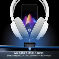 SteelSeries Arctis Nova 7 Wireless Gen 2 Headset White - Image 4
