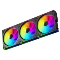 Thermalright TL-M12Q-S X3 Wireless Splicing Case Fan-120mm Quiet Infinity Mirror ARGB Lighting Effects New Power Chip Module Simplifies Wiring Management 3-Packs Building Blocks Fan Black - Image 4