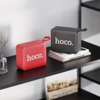 HOCO BS51 Gold Brick Sports Wireless BT Speaker - Black - Image 4