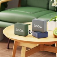 HOCO BS51 Gold Brick Sports Wireless BT Speaker - Black - Image 3