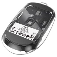 HOCO GM29 Mysterious Dual-Mode Silent Wireless Mouse - Black - Image 2