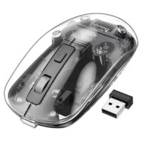HOCO GM29 Mysterious Dual-Mode Silent Wireless Mouse - Black