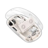 HOCO GM29 Mysterious Dual-Mode Silent Wireless Mouse - White - Image 2