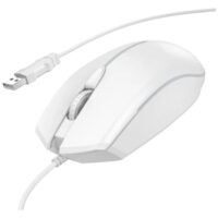 HOCO GM37 Wonderful Gaming Luminous Wired Mouse - White