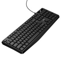 HOCO GM60 UltraCool Professional Wired Keyboard - Black - Image 2