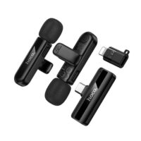 HOCO L20A Fair Dual-Mic Wireless Lavalier Microphone (iP/Type-C) - Image 2