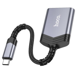 HOCO UA25 2-in-1 Card Reader Type-C Silver