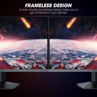 KOORUI 24E3 24" FHD IPS 165Hz 1ms Gaming Monitor, Ultra Slim Frame 99% sRGB, FreeSync G-Sync HDMI / DisplayPort - Image 6