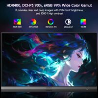 KOORUI G2511X 24.5" 240hz Gaming Monitor FHD 1080p, IPS Panel, 1ms Response Time, Adaptive sync 3-Sided Frameless,Ultra Slim,VESA,DP HDMI - Image 3