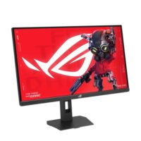 ASUS ROG Strix 5K XG27JCG Gaming Monitor 27-inch 5120x2880 180Hz (OC), 0.3ms (min.) Fast IPS Dual mode (180Hz(OC) or QHD 330Hz) Extreme Low Motion Blur Sync USB Type-C (15W PD) G-Sync compatible DisplayWidget Center tripod socket HDR Aura Sync - Image 2