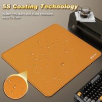 ATTACK SHARK CM02 eSport Gaming Mousepad - Orange - Image 5