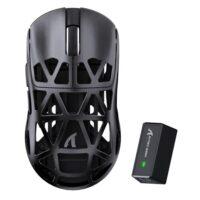 ATTACK SHARK R2 Magnesium Alloy PAW3950 Gaming Mouse 8K (Not Include the Charging Dock) - Alloy Black