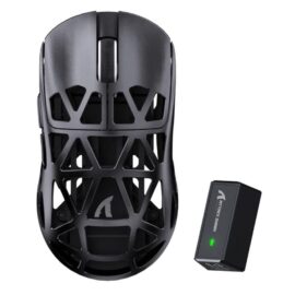 ATTACK SHARK R2 Magnesium Alloy PAW3950 Gaming Mouse 8K (Not Include the Charging Dock) - Alloy Black