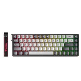 AULA WIN68 HE Pro Wired Magnetic Gaming Keyboard – Grey – Meteor Magnetic Switches