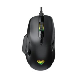 AULA F815 RGB Wired Gaming Mouse 12800 DPI, 7 Programmable Buttons, 13 RGB Lighting Modes, Ergonomic Design