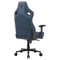 Cougar Defensor S Ergonomic Gaming Chair – Navy Blue, Adaptive Lumbar Support, 4D Armrests, Magnetic Head Pillow & Premium PVC Leather - Image 8
