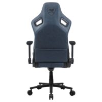 Cougar Defensor S Ergonomic Gaming Chair – Navy Blue, Adaptive Lumbar Support, 4D Armrests, Magnetic Head Pillow & Premium PVC Leather - Image 9