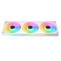 Cougar Poseidon Vistek Pro ARGB 360 AIO Liquid CPU Cooler - White - Image 3