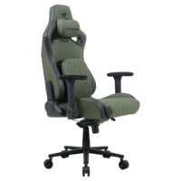 Cougar Defensor S Ergonomic Gaming Chair – Army Green, Adaptive Lumbar Support, 4D Armrests, Magnetic Head Pillow & Premium PVC Leather - Image 7