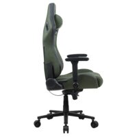 Cougar Defensor S Ergonomic Gaming Chair – Army Green, Adaptive Lumbar Support, 4D Armrests, Magnetic Head Pillow & Premium PVC Leather - Image 8