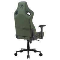 Cougar Defensor S Ergonomic Gaming Chair – Army Green, Adaptive Lumbar Support, 4D Armrests, Magnetic Head Pillow & Premium PVC Leather - Image 9