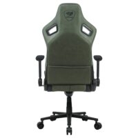 Cougar Defensor S Ergonomic Gaming Chair – Army Green, Adaptive Lumbar Support, 4D Armrests, Magnetic Head Pillow & Premium PVC Leather - Image 10