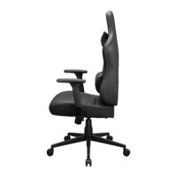 Cougar Pryme Premium Ergonomic Gaming Chair – PVC Leather Adjustable Seat Depth, Head & Lumbar Pillow - Gold - Image 4