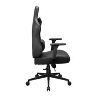 Cougar Pryme Premium Ergonomic Gaming Chair – PVC Leather Adjustable Seat Depth, Head & Lumbar Pillow - Gold - Image 5