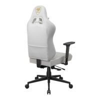Cougar Pryme Premium Ergonomic Gaming Chair – PVC Leather Adjustable Seat Depth, Head & Lumbar Pillow - White - Image 6