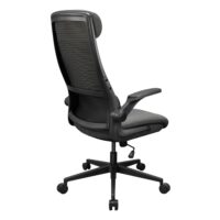 Cougar STRYDER Chair, Imitation Linen Material, Adjustable Headrest, Multi-Density Foam Seat, Ergonomically Contoured Lumbar Zone, Class 4 Gas Lift Cylinder, Gray - Image 6
