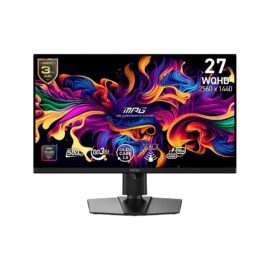 MSI MPG 271QR QD-OLED X50 27" 2560x1440 (WQHD) 500Hz 0.03ms A-Sync HDMI 2.1 Widescreen Gaming Monitor