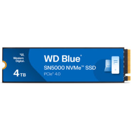 WESTERN DIGITAL Blue SN5000 NVMe SSD 4TB Gen4 Sequential Read Performance 5,150MB/s WESTERN DIGITALS400T4B0E