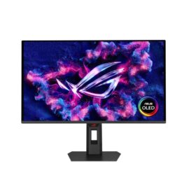ASUS ROG Strix OLED XG27AQDNG 26.5" QHD QD-OLED Gaming Monitor – 360Hz, 0.03ms GTG, HDR10, DisplayHDR 400, G-SYNC Compatible, HDMI 2.1
