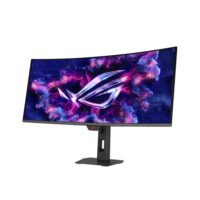 ASUS ROG Strix OLED XG34WCDMTG 34" Curved WQHD QD-OLED Smart Gaming Monitor – 240Hz, 0.03ms, Google TV, Dolby Vision, USB-C 90W, HDMI 2.1 - Image 3