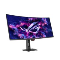 ASUS ROG Strix OLED XG34WCDMTG 34" Curved WQHD QD-OLED Smart Gaming Monitor – 240Hz, 0.03ms, Google TV, Dolby Vision, USB-C 90W, HDMI 2.1 - Image 5